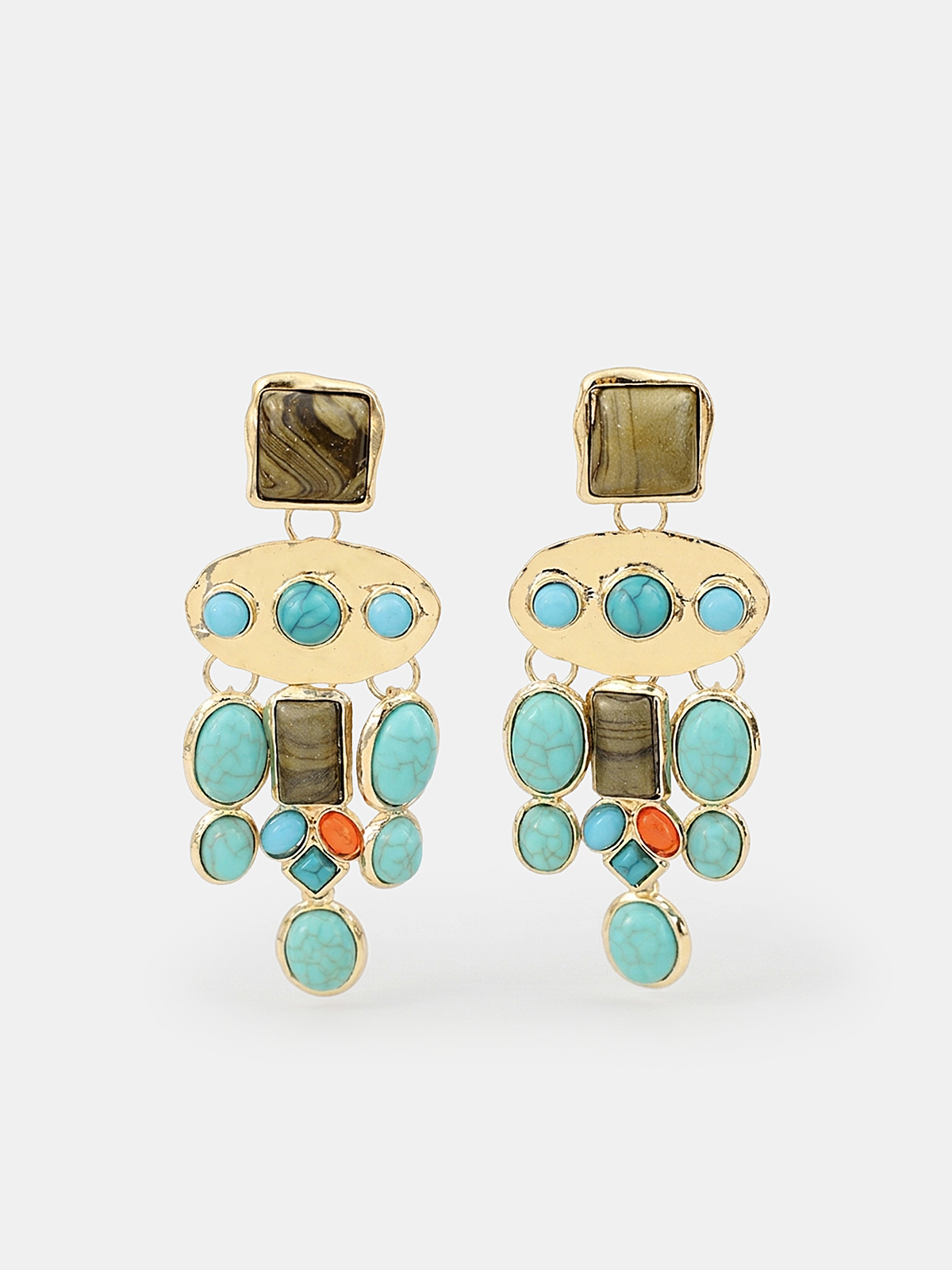 Statement Gemstone Drop Earrings for Elegant Evenings