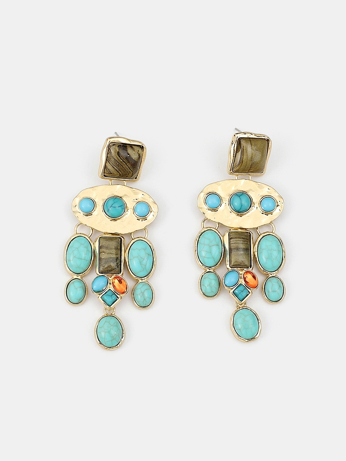 Statement Gemstone Drop Earrings for Elegant Evenings