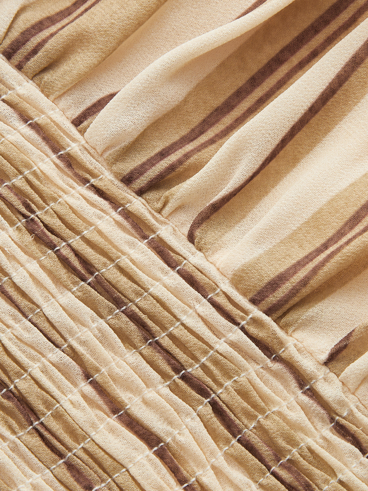 One Shoulder Ruched Striped Maxi Dress for Women Elegant Summer
