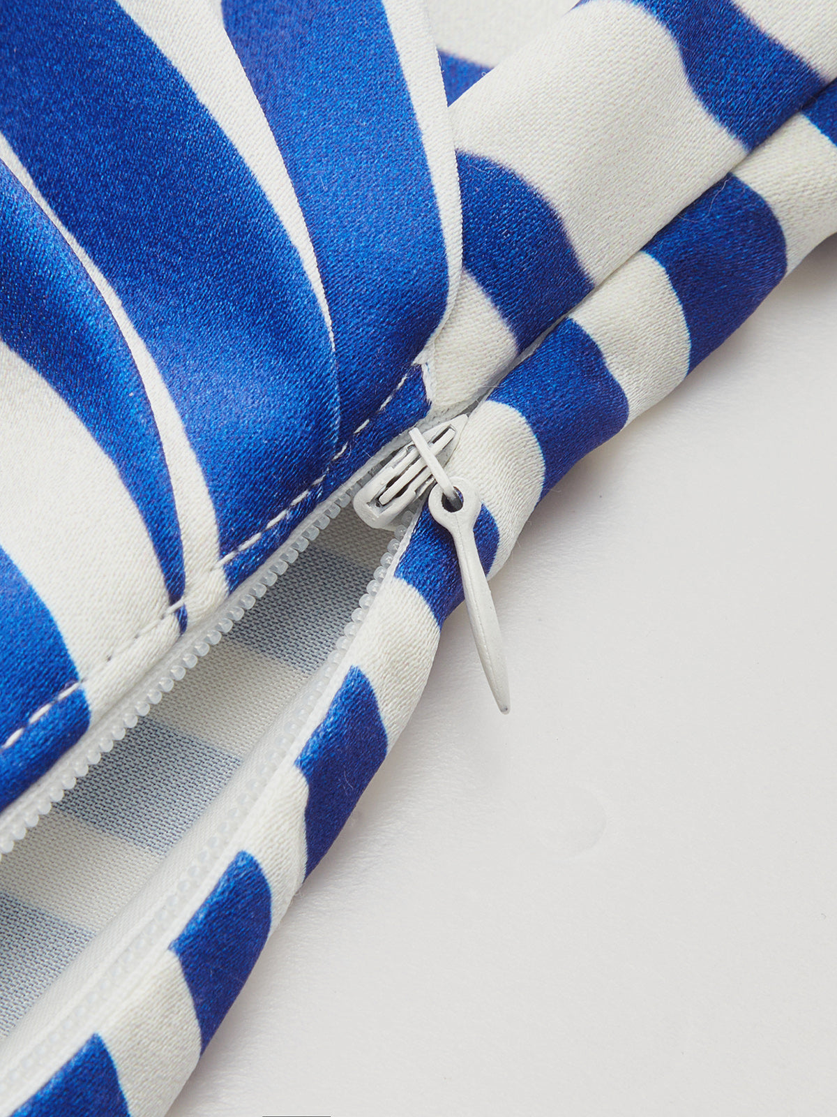 Striped Wrap Tie-Waist Tank Top with Adjustable Straps