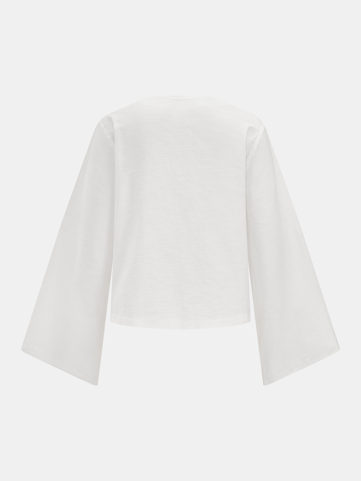 Cotton Tie-Front Blouse & Ruffled Shorts Set for Women Summer Casual