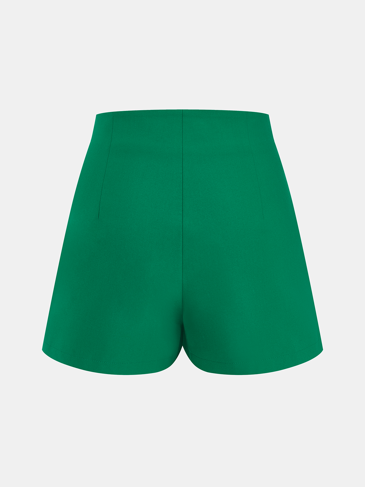 Button Front Tailored Vest & Skort Set with Adjustable Waistband