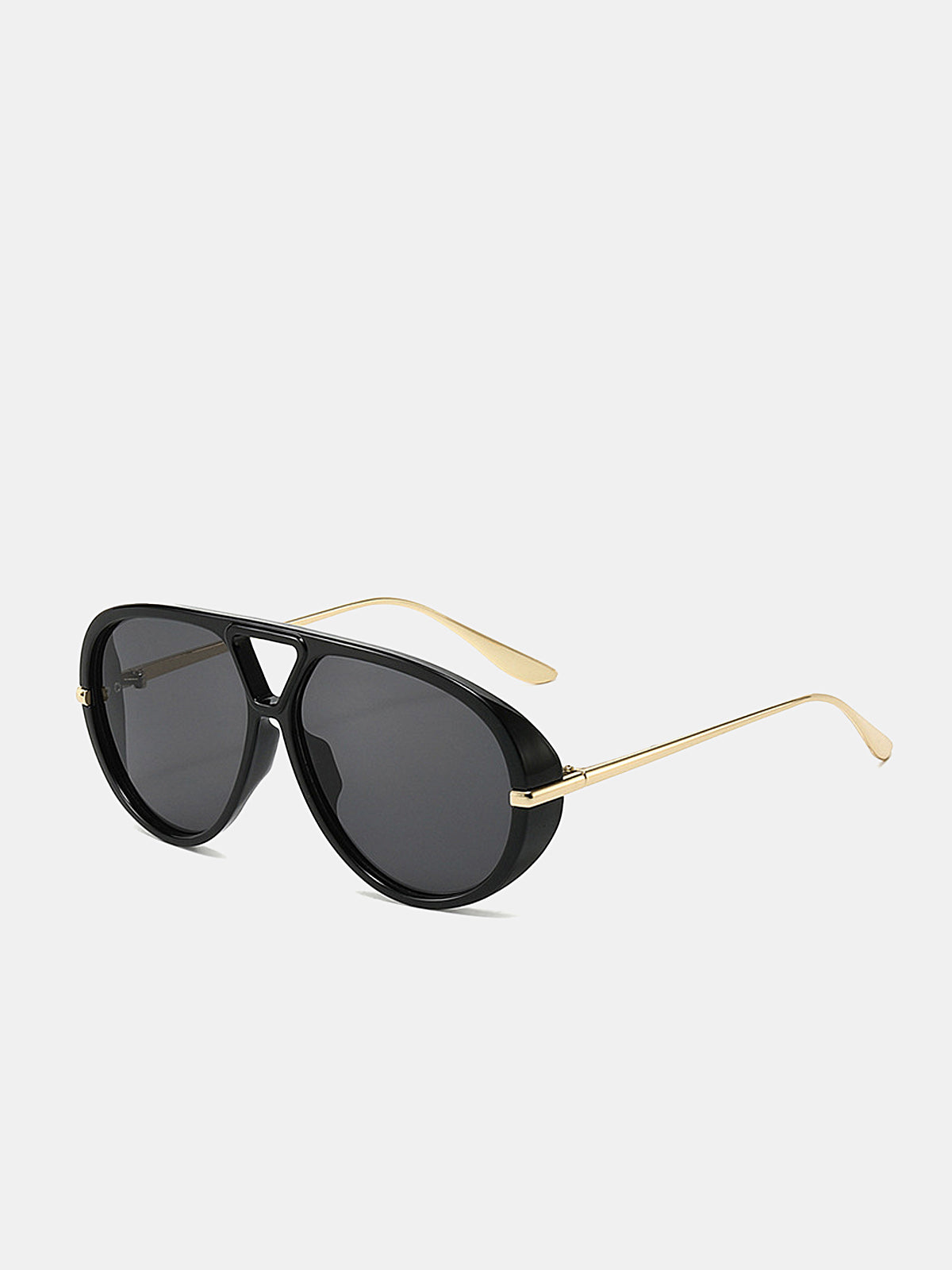 Metal Arm Aviator Sunglasses for Men and Women UV Protection