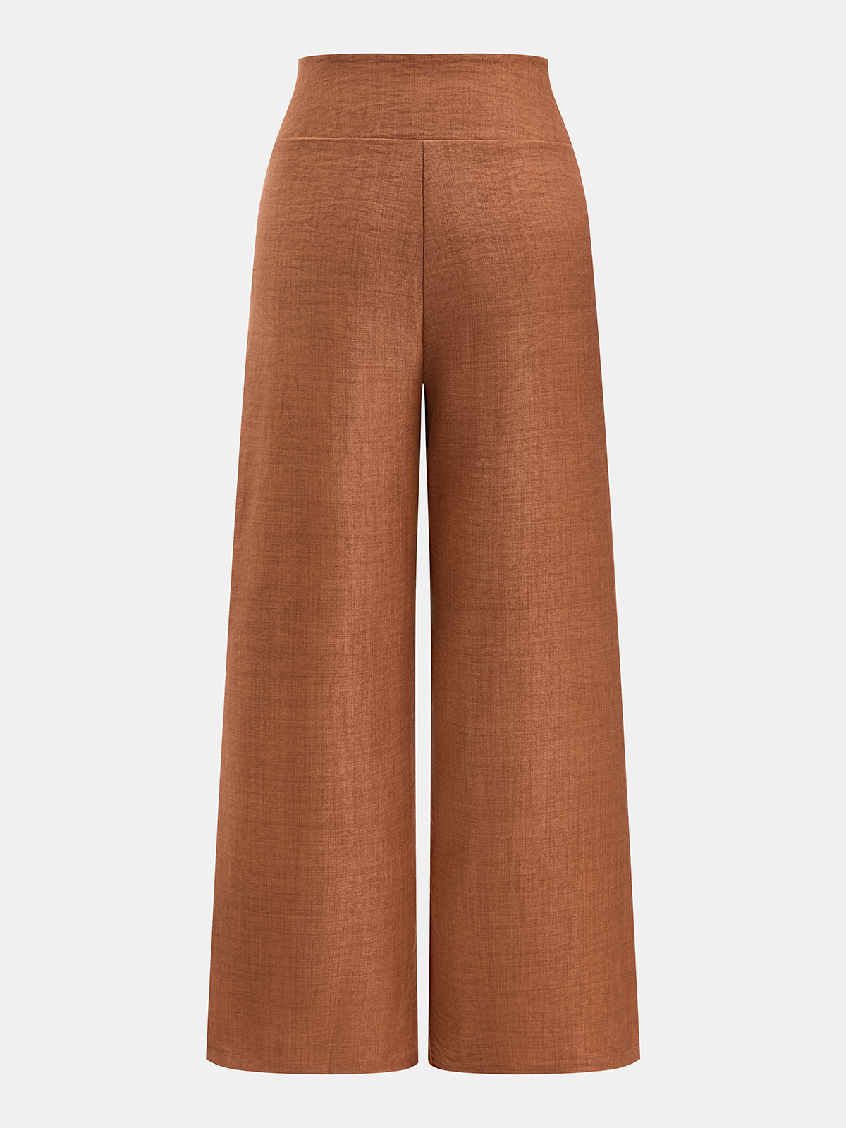 Buttoned Vest & Pleated Wide Leg Pants Set for Women, Stylish Office Wear