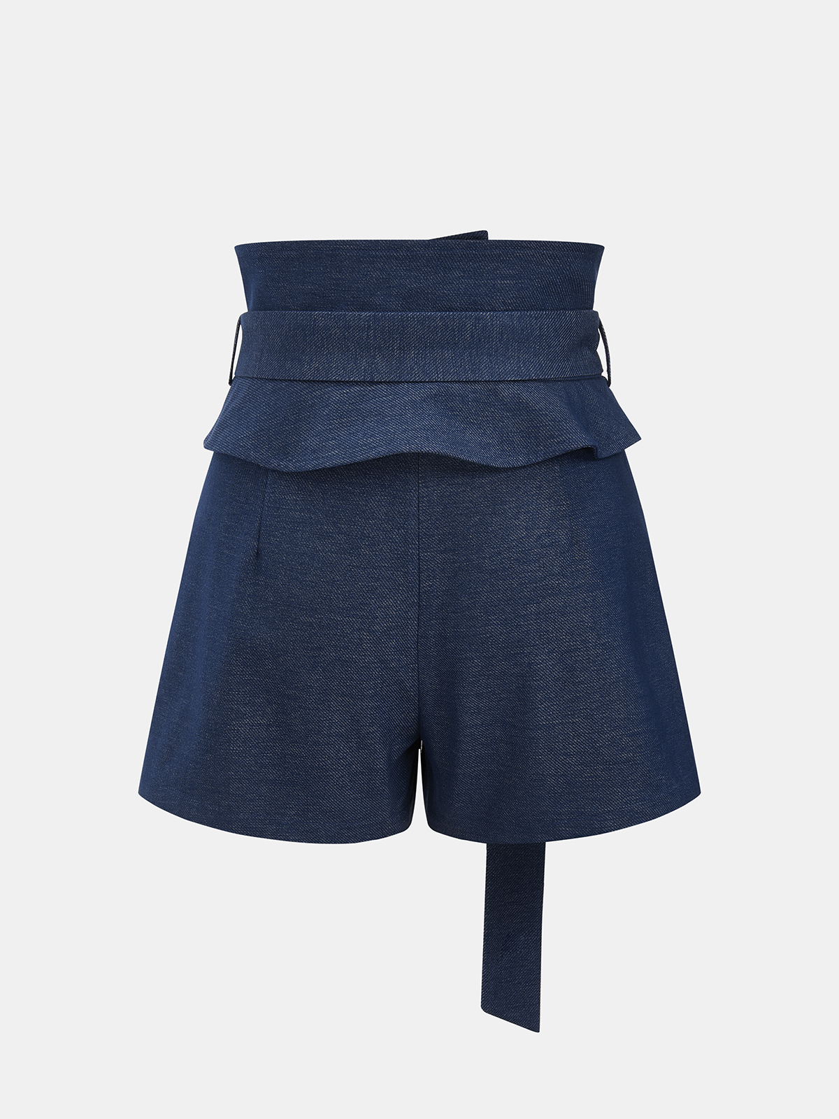 High-Waist Belted A-Line Shorts for Women Comfort Fit
