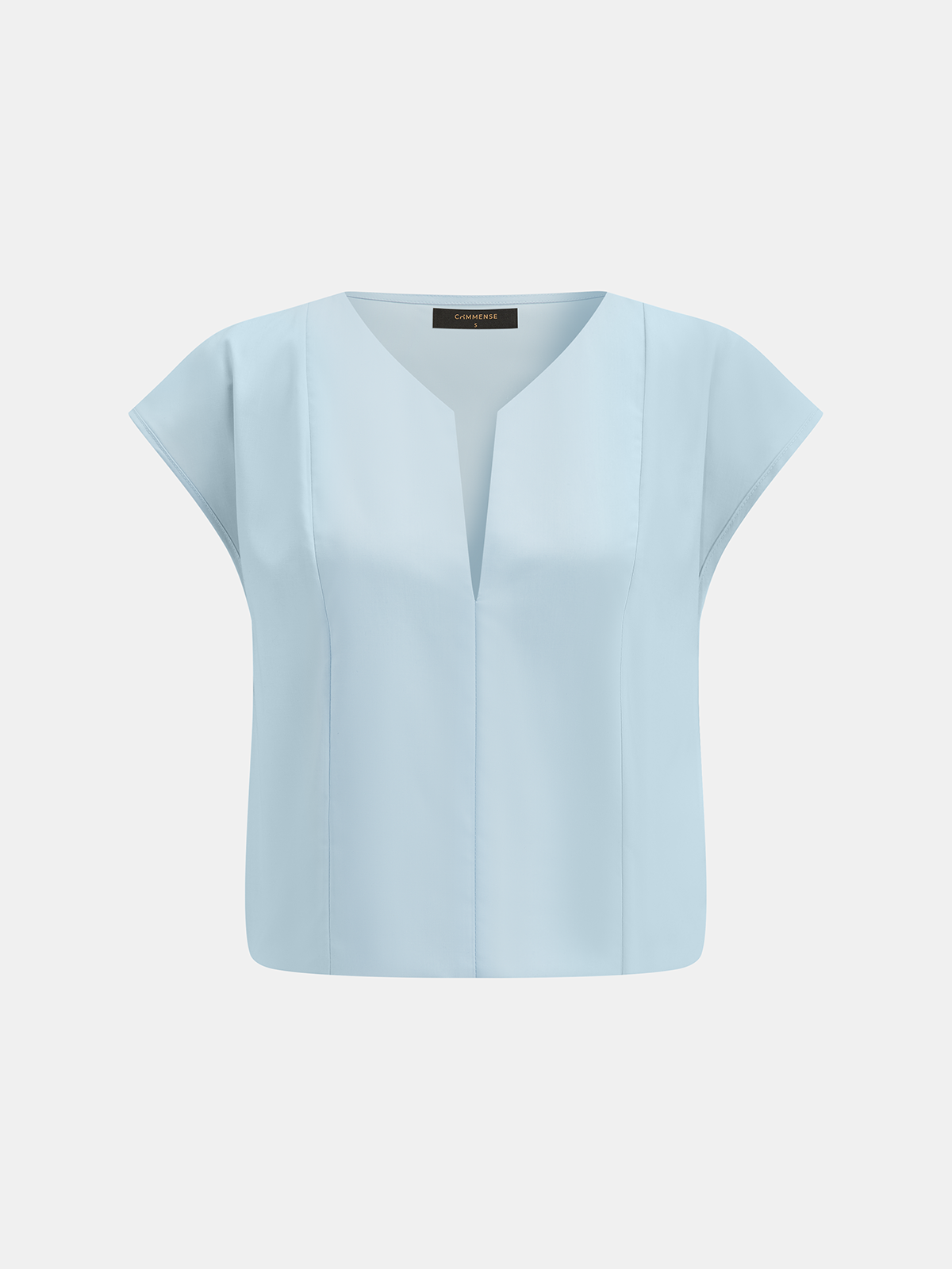 V-Neck Cap Sleeve Top & Drawstring Skirt Set for Women Casual Summer Wear