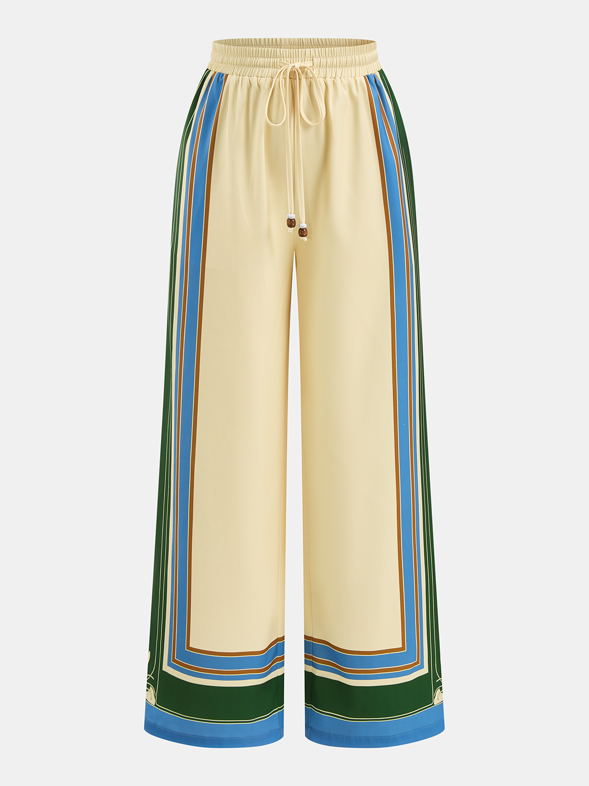 Geometric Print Cami Top & Wide Leg Pants Set for Women Summer 2023