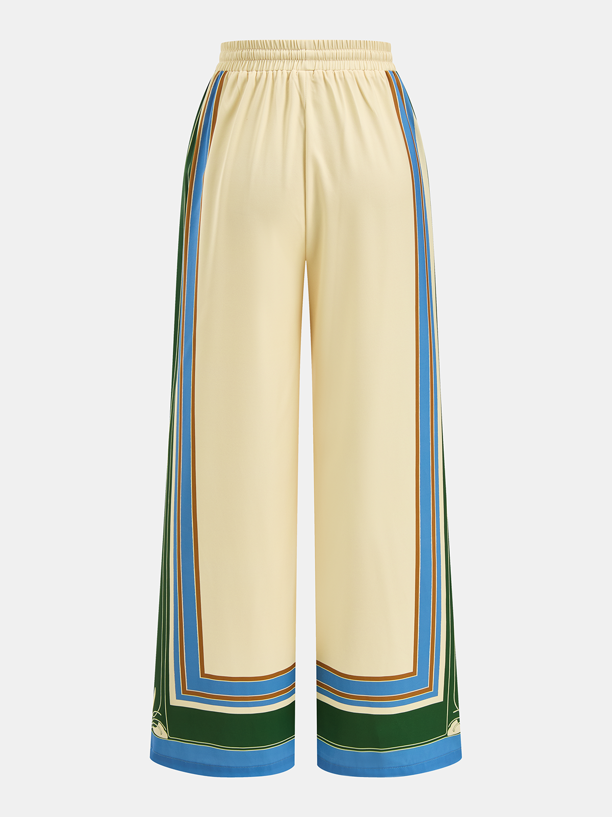 Geometric Print Cami Top & Wide Leg Pants Set for Women Summer 2023