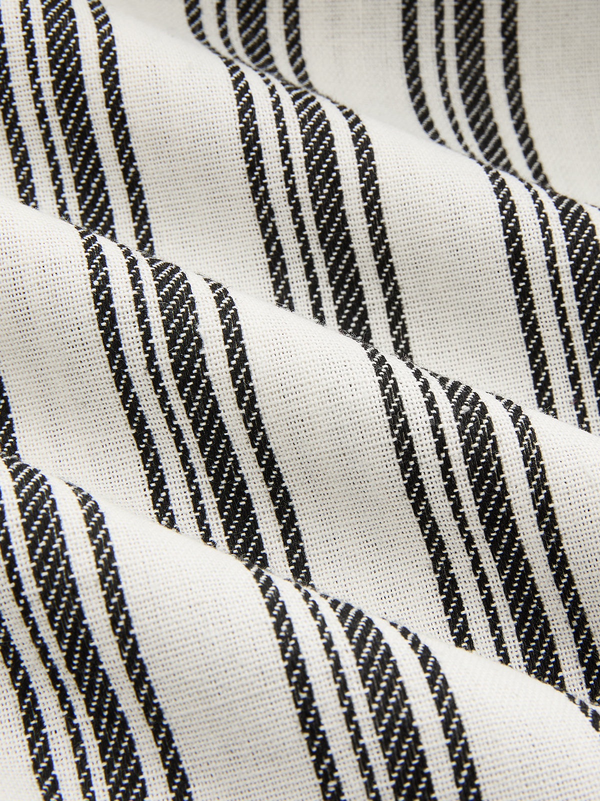 Cotton Linen Striped Wide Leg Pants Comfortable Casual Summer Wear