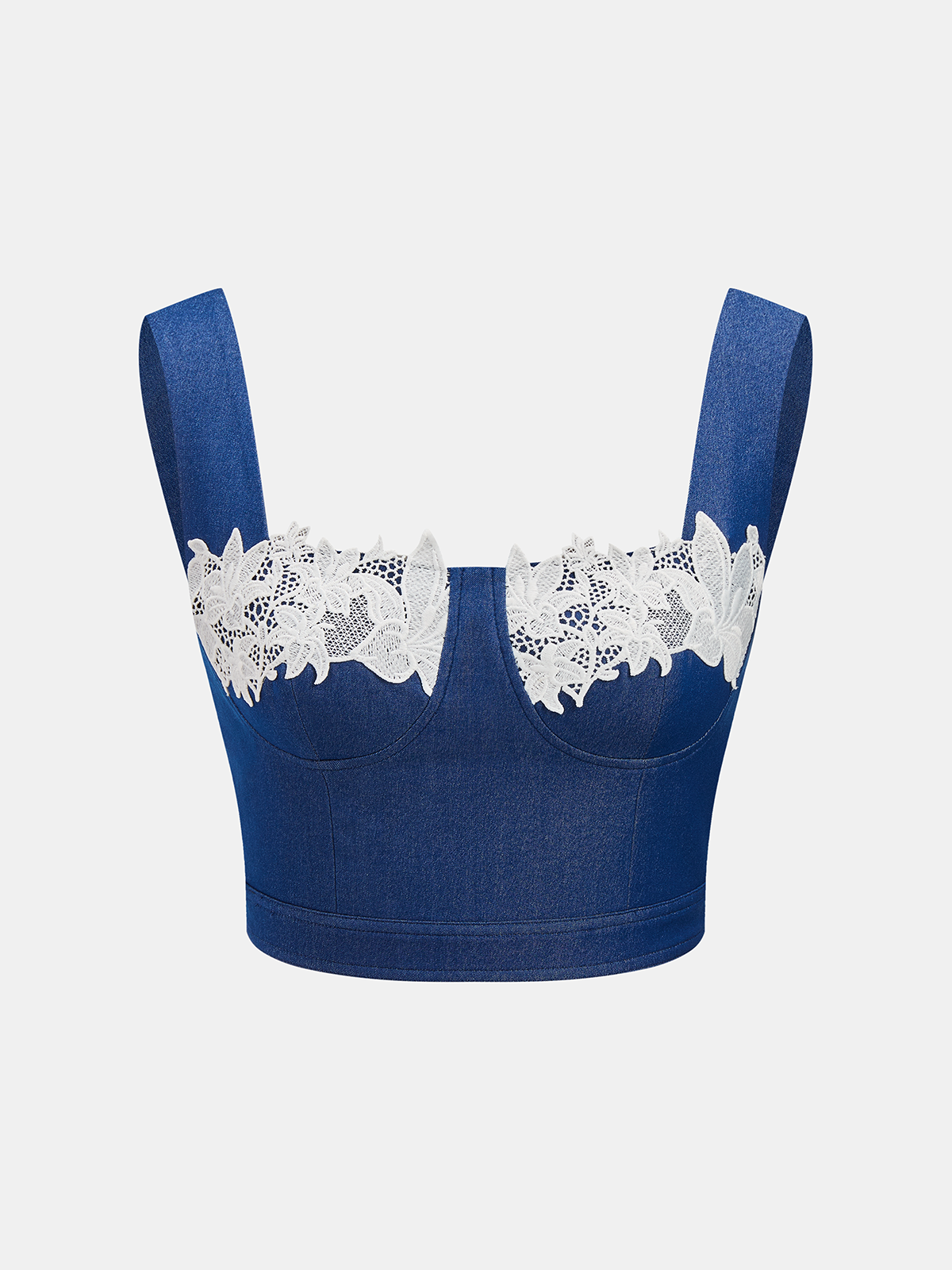 Lace Trim Cami Crop Top & Shorts Set for Women Summer Casual