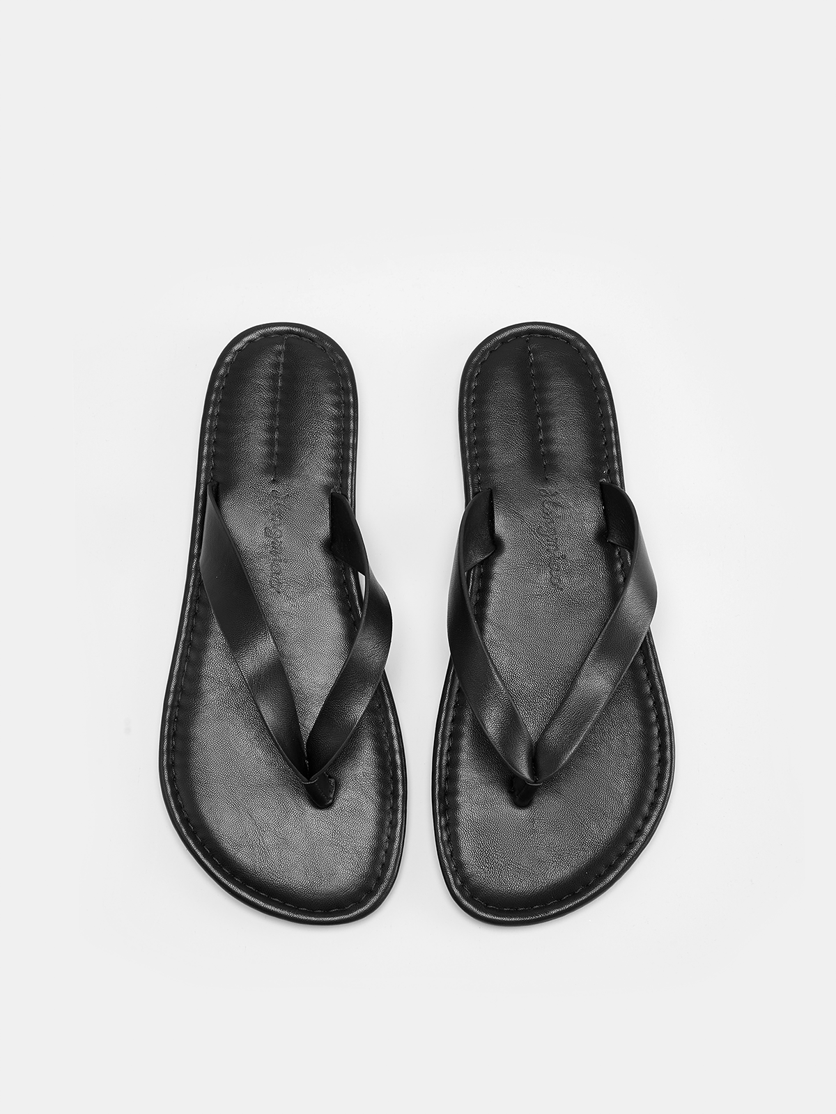 Genuine Leather Casual Flip Flops for Men Summer Outdoor
