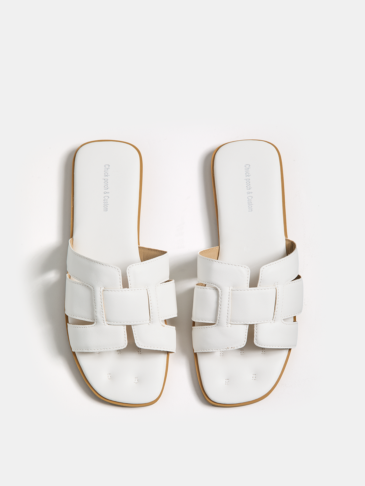 Casual Open Toe Slide Sandals, Comfortable Lightweight Summer Footwear