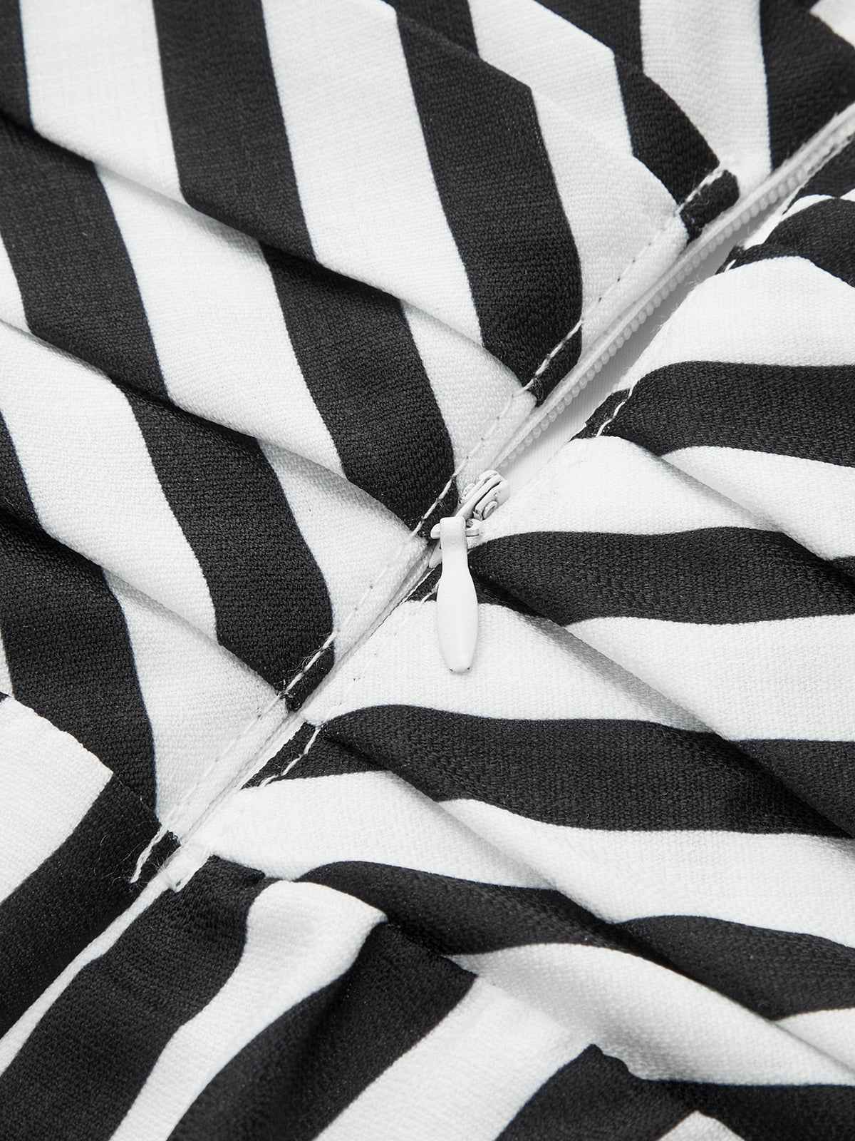 Striped Deep V Peplum Sleeveless Top Women's Casual Summer Blouse