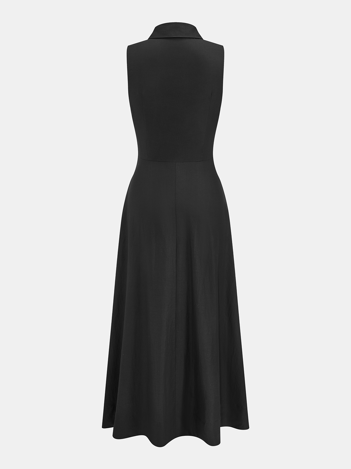 Sleeveless Tie-Waist Shirt Dress for Women Casual Summer Style