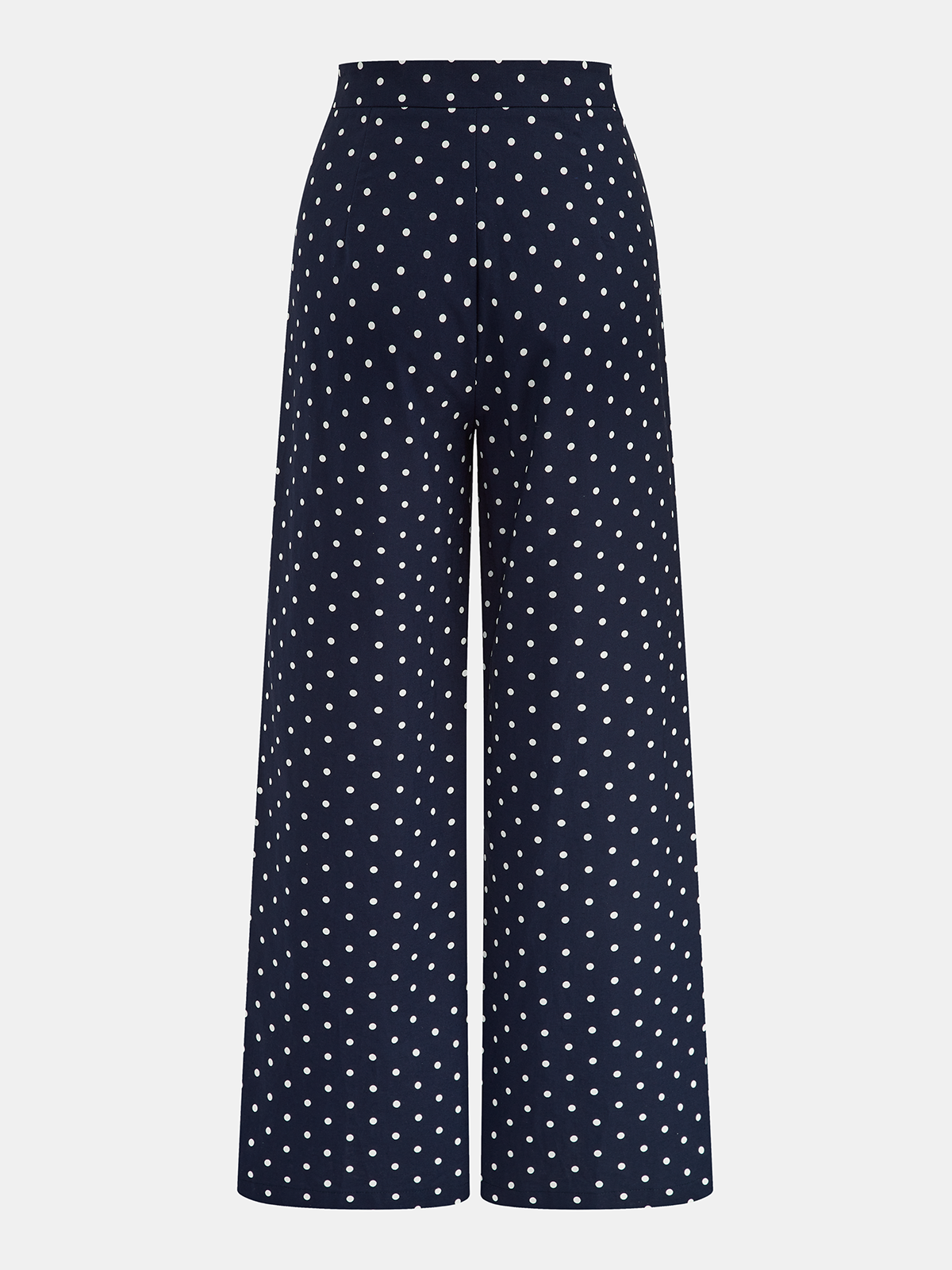 Linen Blend Polka Dot Peplum Top & Pants Set for Women Summer Casual