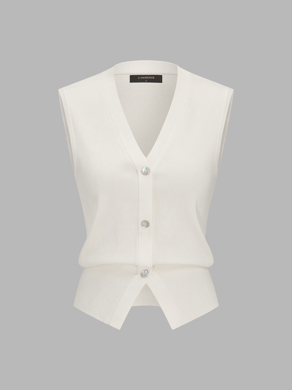 Removable Sailor Collar Knit Vest Adjustable Women's Retro School Style