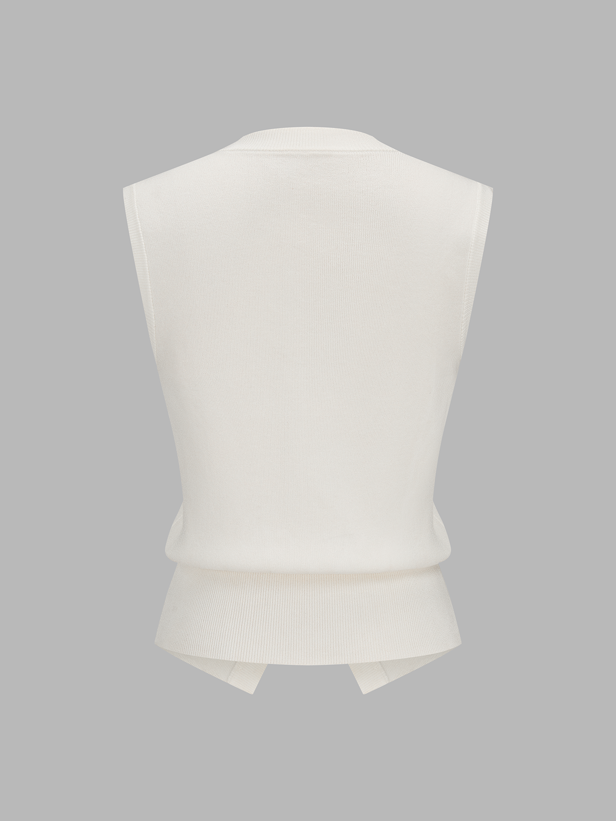 Removable Sailor Collar Knit Vest Adjustable Women's Retro School Style