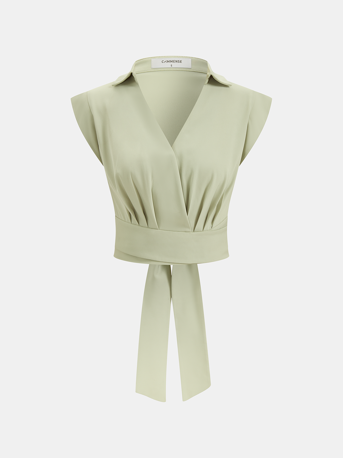 Sleeveless Tie Waist Top & Stylish Wide Leg Pants Set for Women