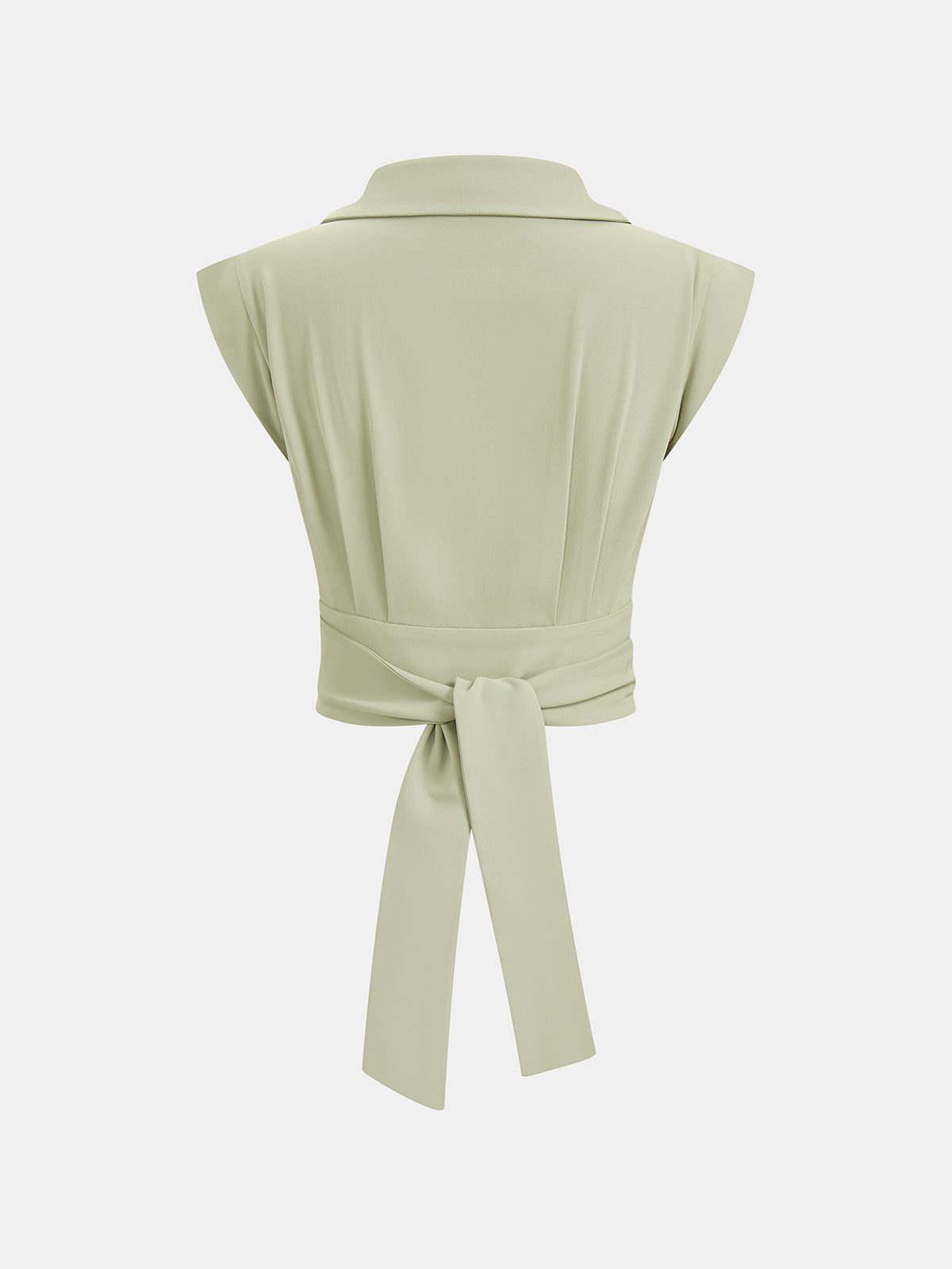 Sleeveless Tie Waist Top & Stylish Wide Leg Pants Set for Women