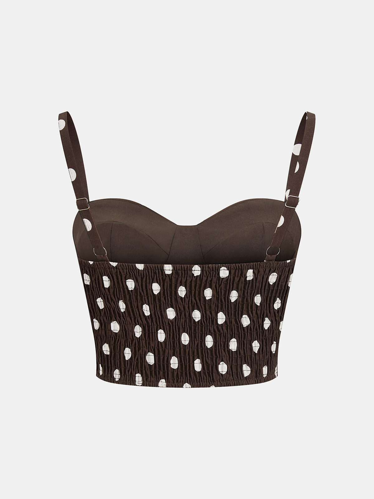 Polka Dot Cami Top & Pants Set for Women Casual Wear