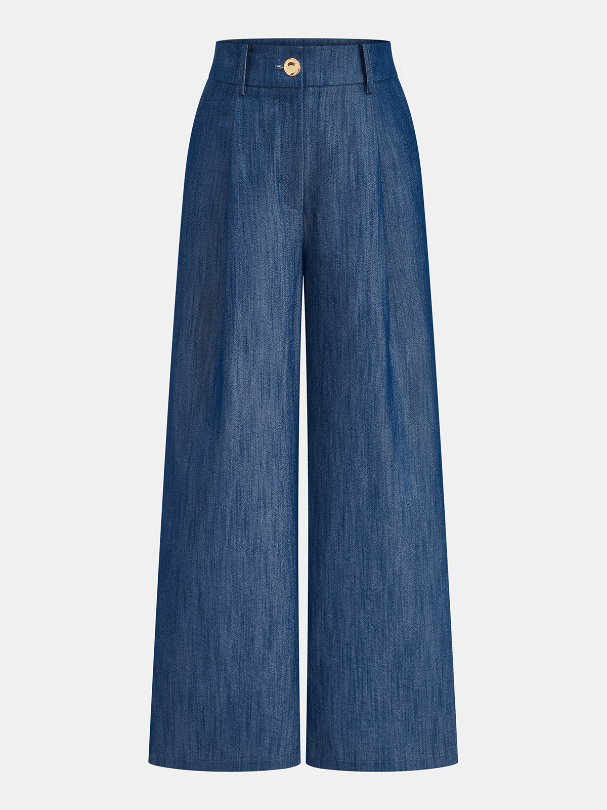Cross-Tie Crop Top & Wide-Leg Pants Set for Women, Comfort Fit