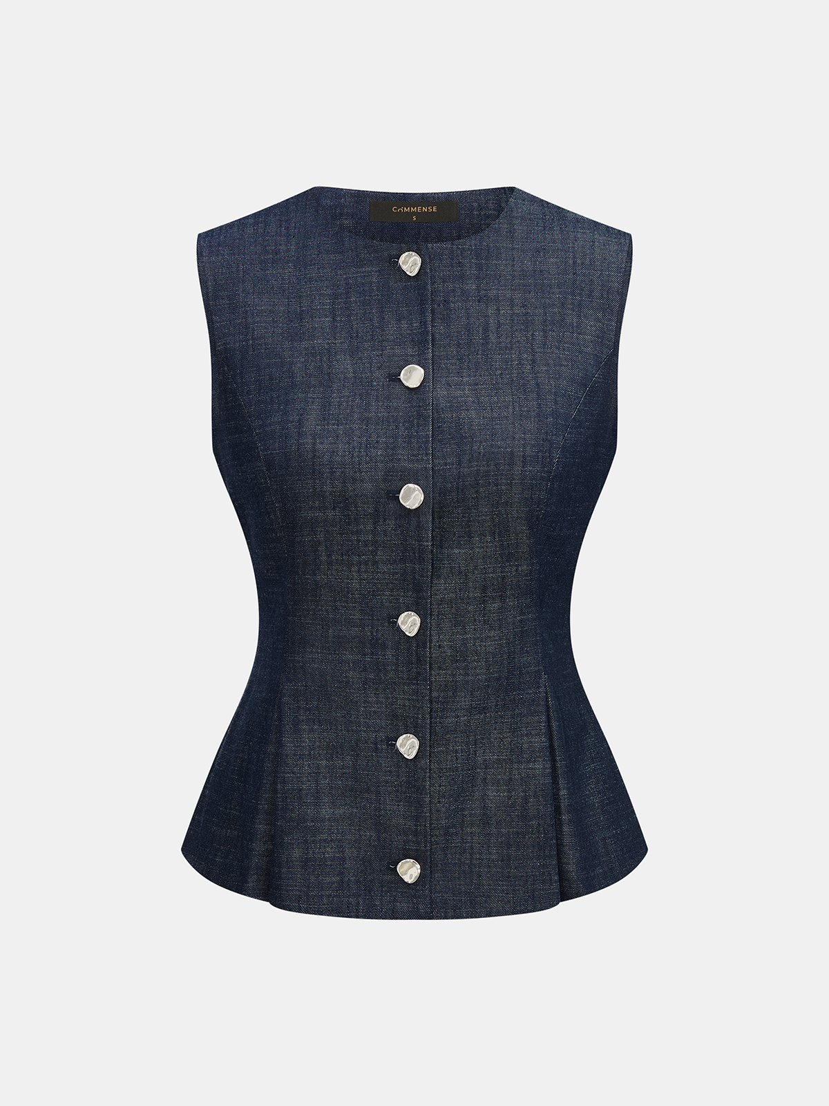 Cotton Blend Sleeveless Top & Pants Set for Women Casual Wear