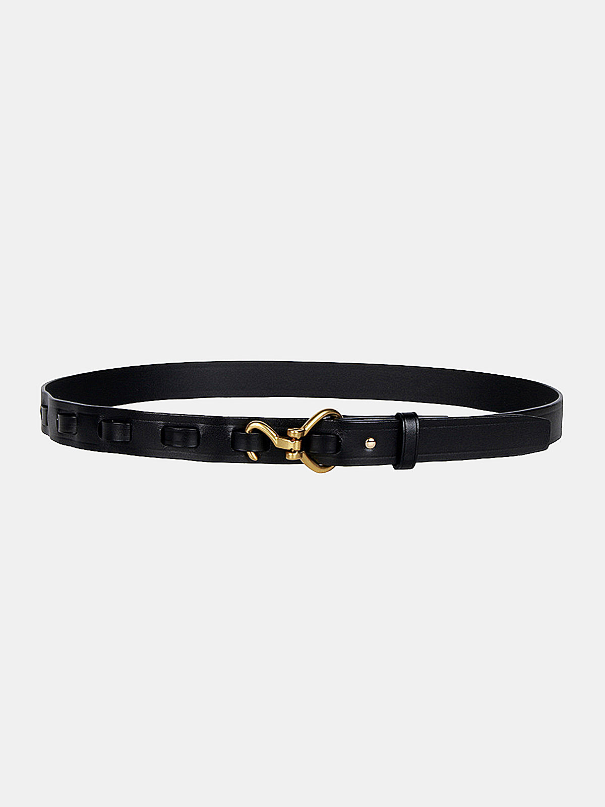Minimalist Hook Buckle Belt for Casual and Formal Wear