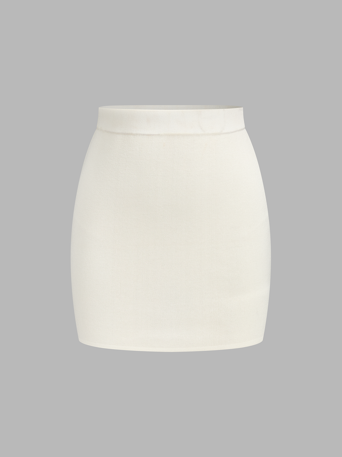 Asymmetric Knit Cape Top & Mini Skirt Set Stylish Women's Outfit