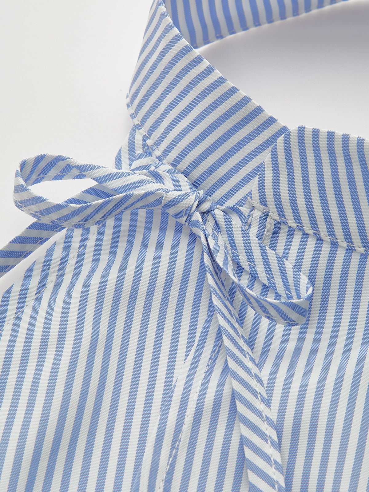 Bow Tie Striped Halter Tank Top for Summer Casual Wear