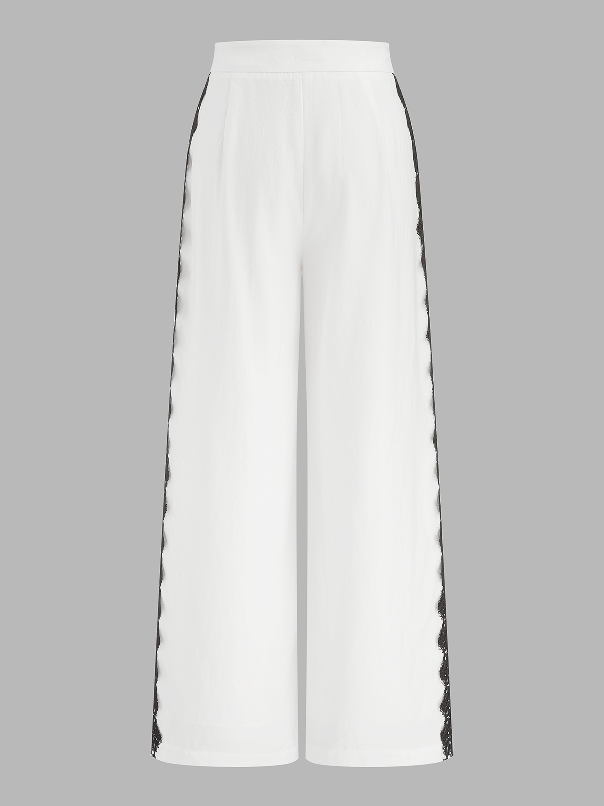 Lace Trim Cami Top & Wide Leg Pants Set for Women 2023 Summer Fashion