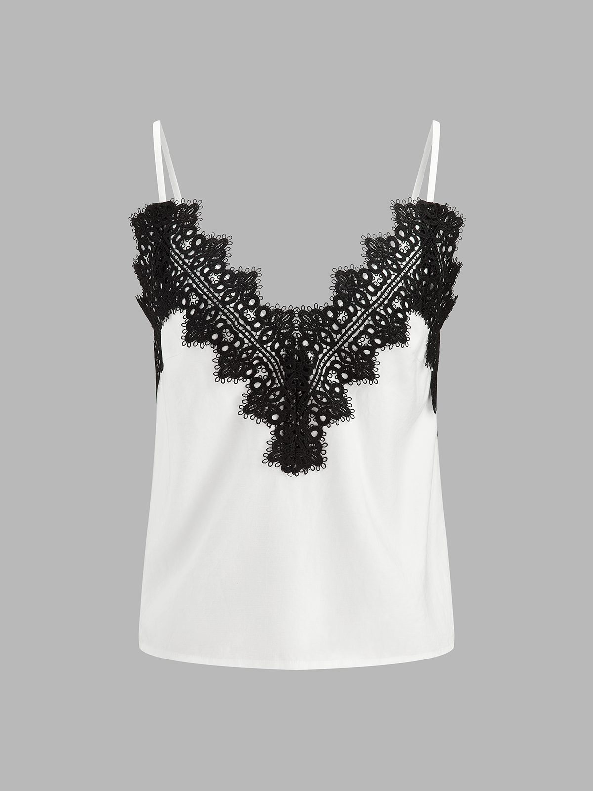 Lace Trim Cami Top & Wide Leg Pants Set for Women 2023 Summer Fashion