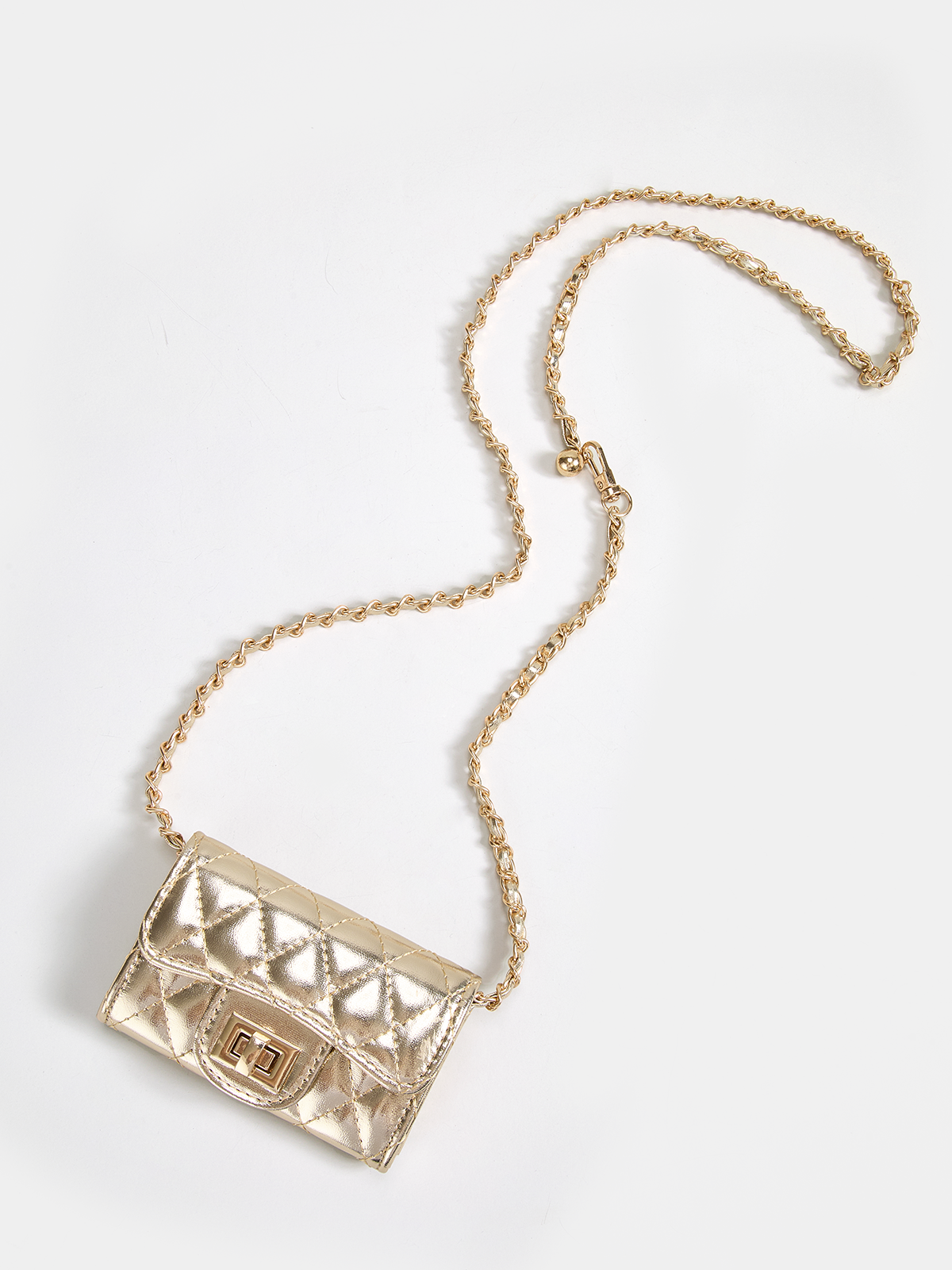 Quilted Mini Chain Crossbody Bag for Women Designer Inspired