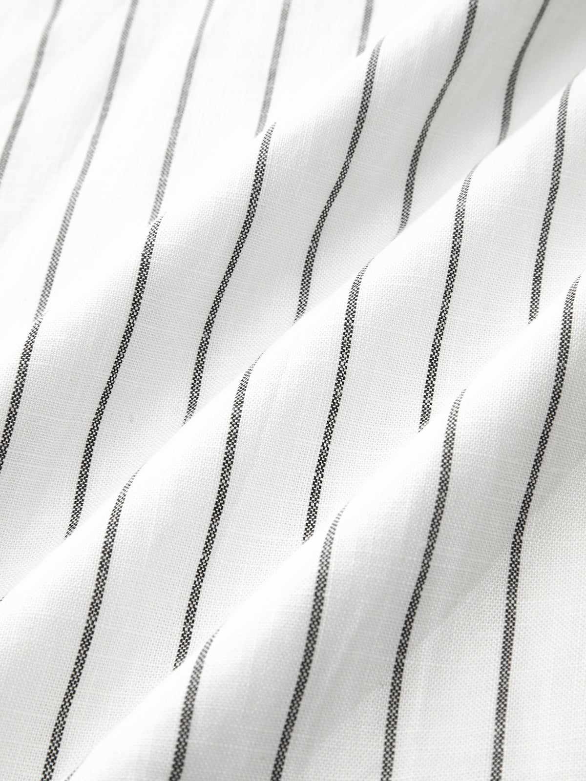 Pinstripe Cotton Linen Wide Leg Pants for Summer Comfort