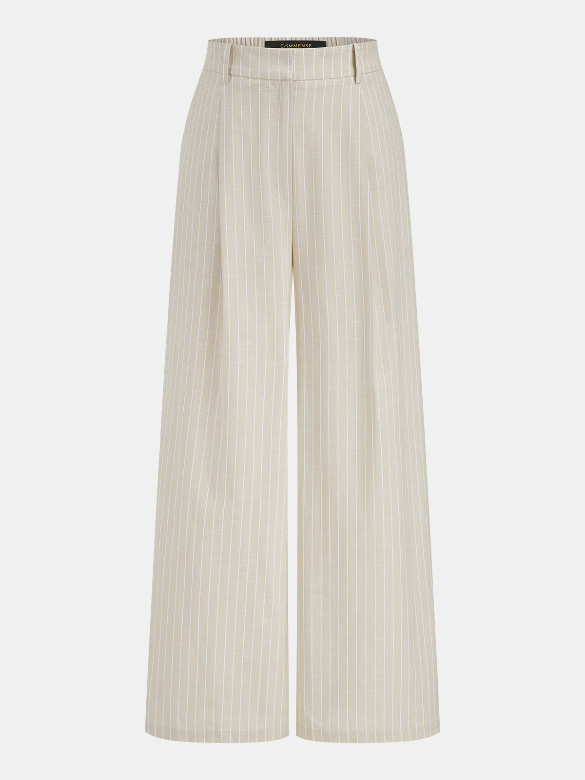 Striped Cotton Two Piece Pants Set for Women Casual Comfort