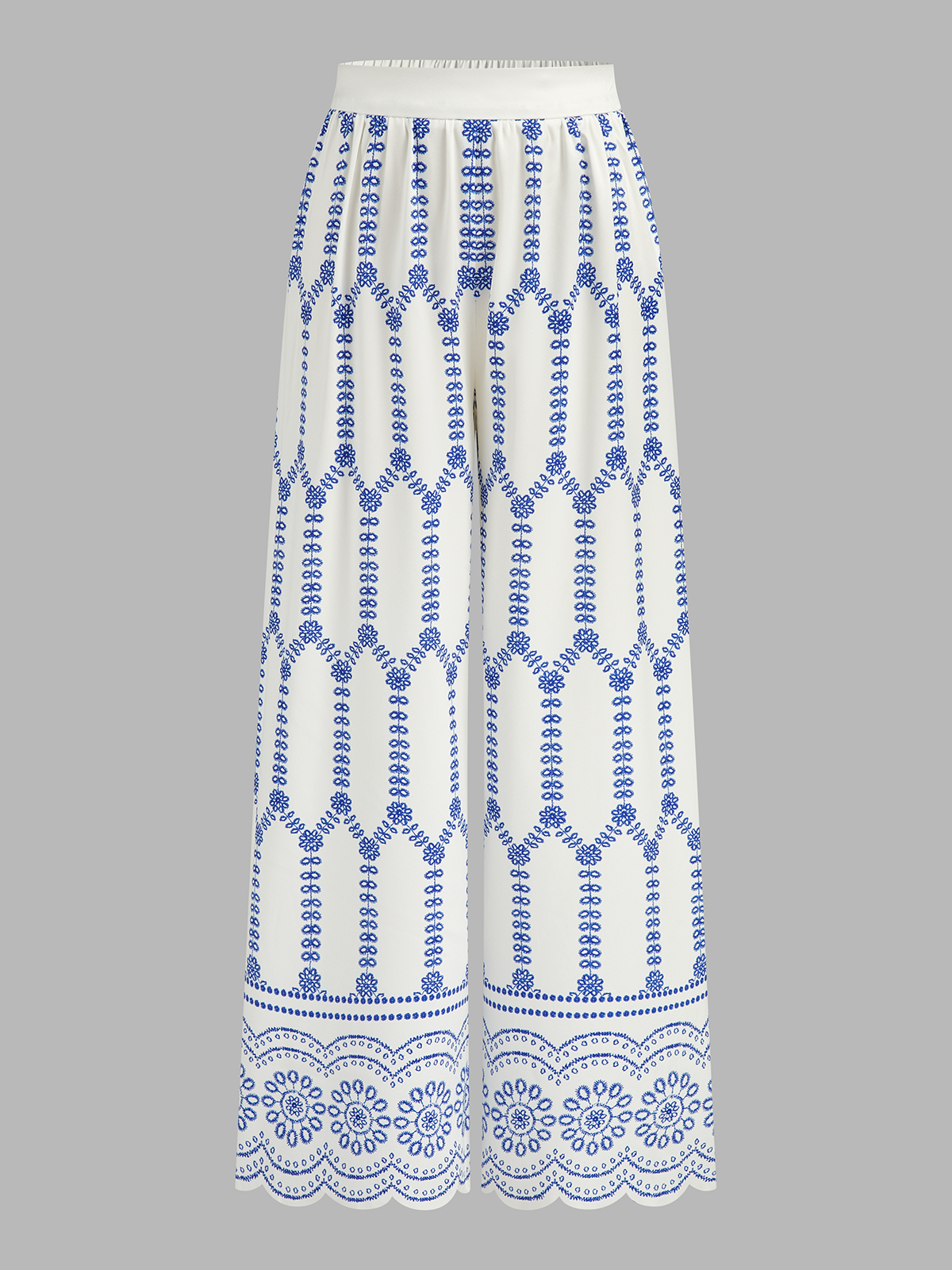 Printed Cami Top & Wide Leg Pants Set for Women Summer Outfit