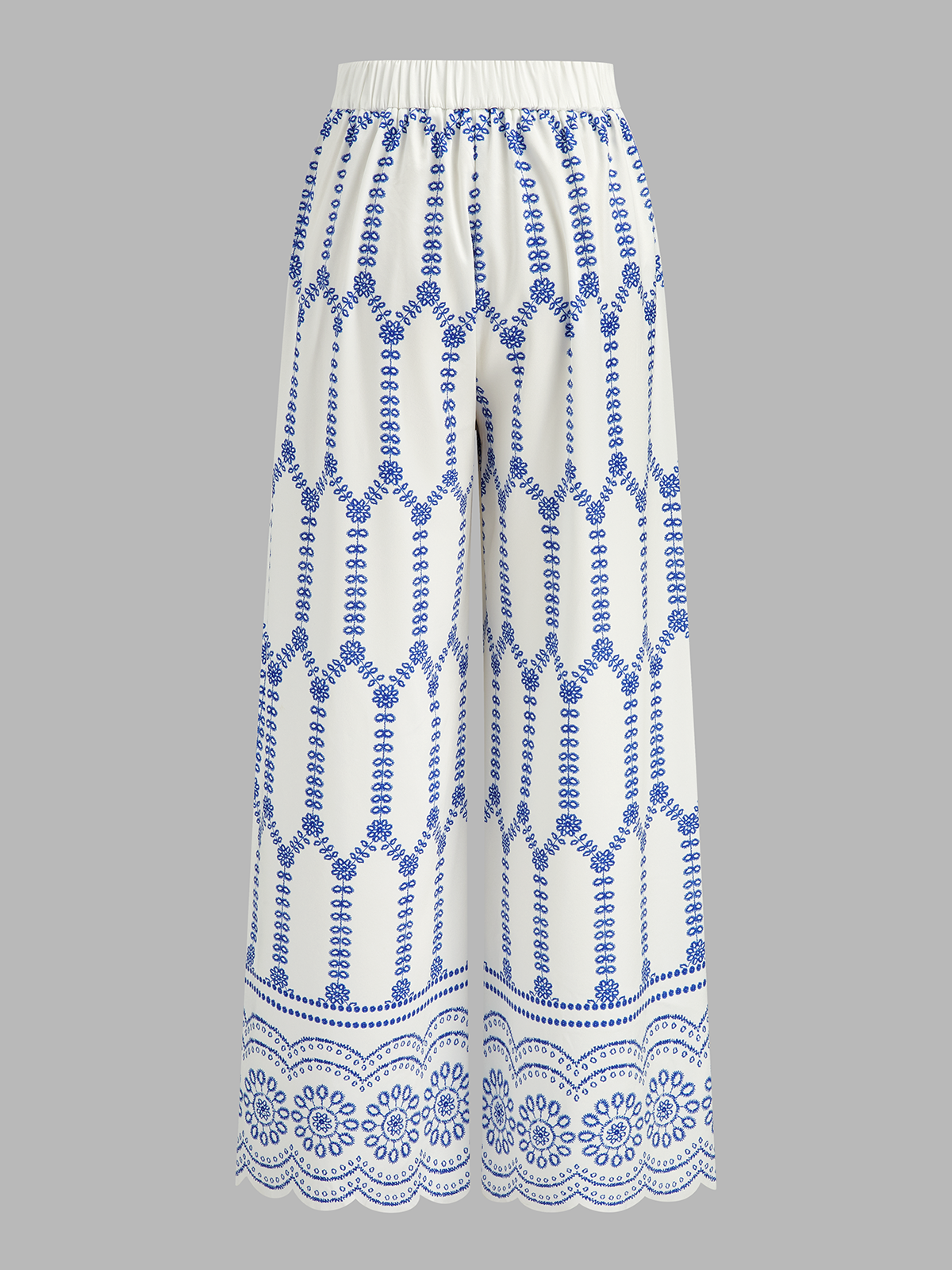 Printed Cami Top & Wide Leg Pants Set for Women Summer Outfit