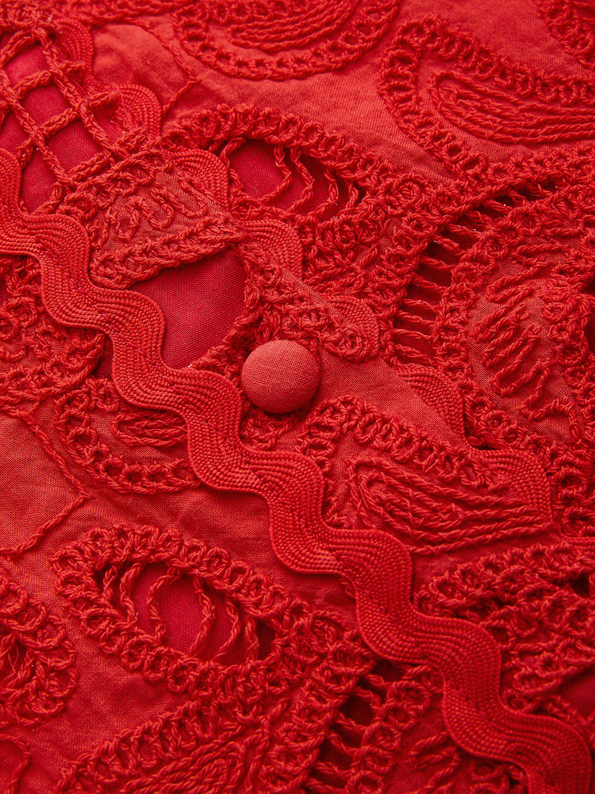 Eyelet Embroidery Wrap Mini Skirt Women's Casual Summer Skirt