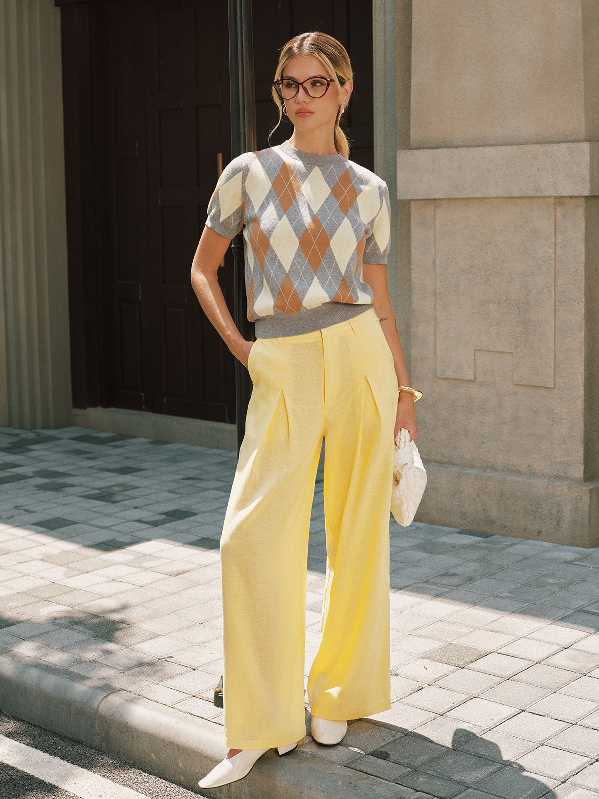 Tencel Linen Blend Semi-Sheer Pants Summer Light Weight Comfortable