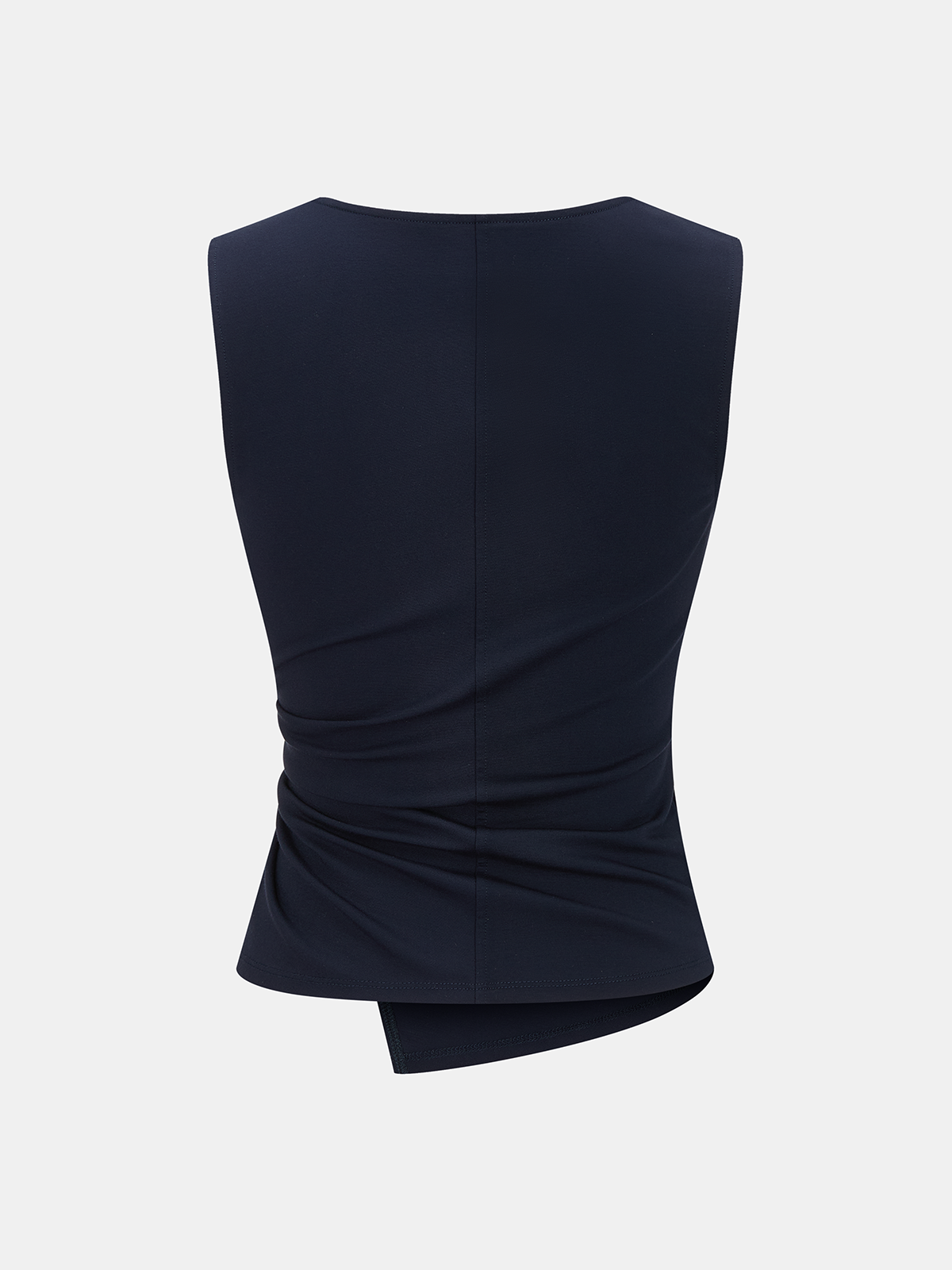 "Flattering Twist Detail Sleeveless Top & Maxi Skirt Set for Summer"