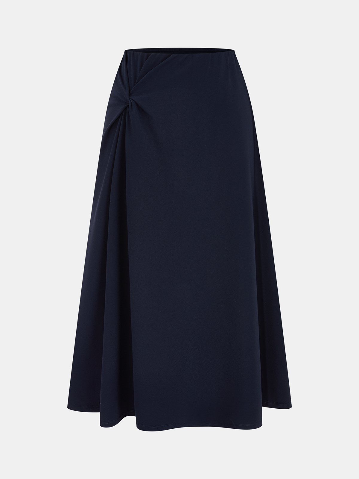 "Flattering Twist Detail Sleeveless Top & Maxi Skirt Set for Summer"
