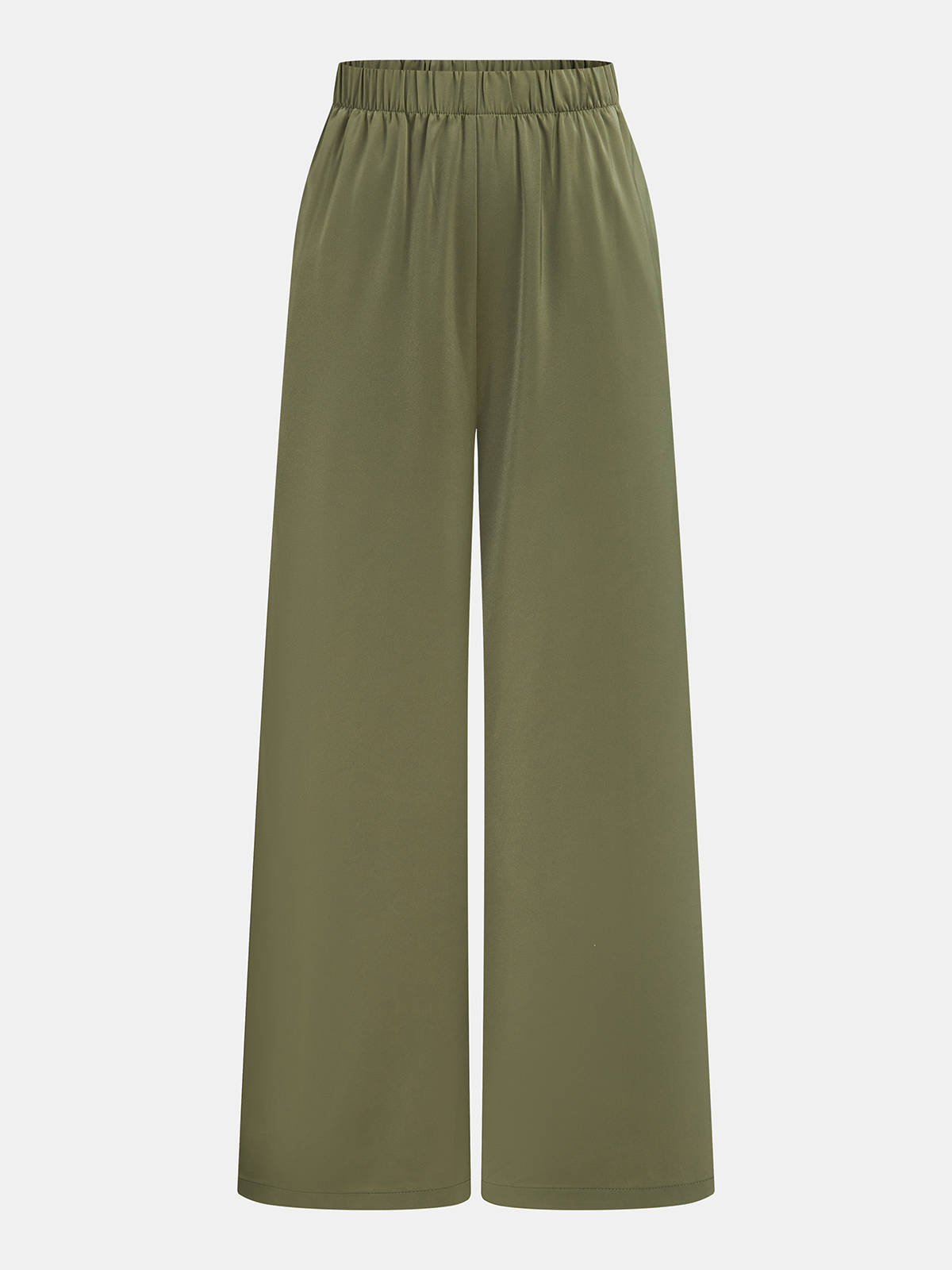Wrap-Front Sleeveless Top & Wide-Leg Pants Set for Women Comfort Stylish