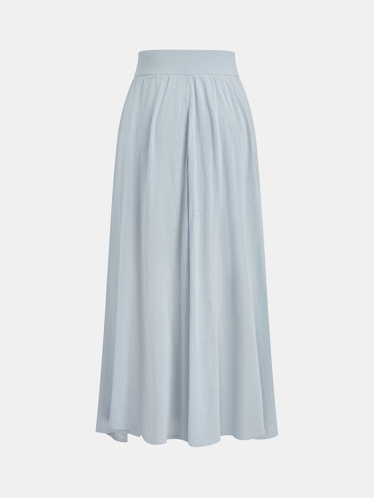 Cable-Knit Polo Top & Maxi Skirt Set for Women, Cozy Autumn Outfit