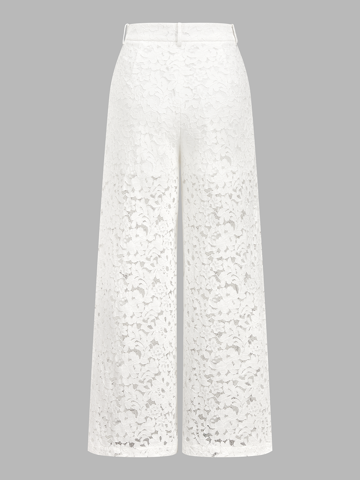 Frog Button Mandarin Collar Lace Vest & Pants Set Traditional Chinese Attire for Women