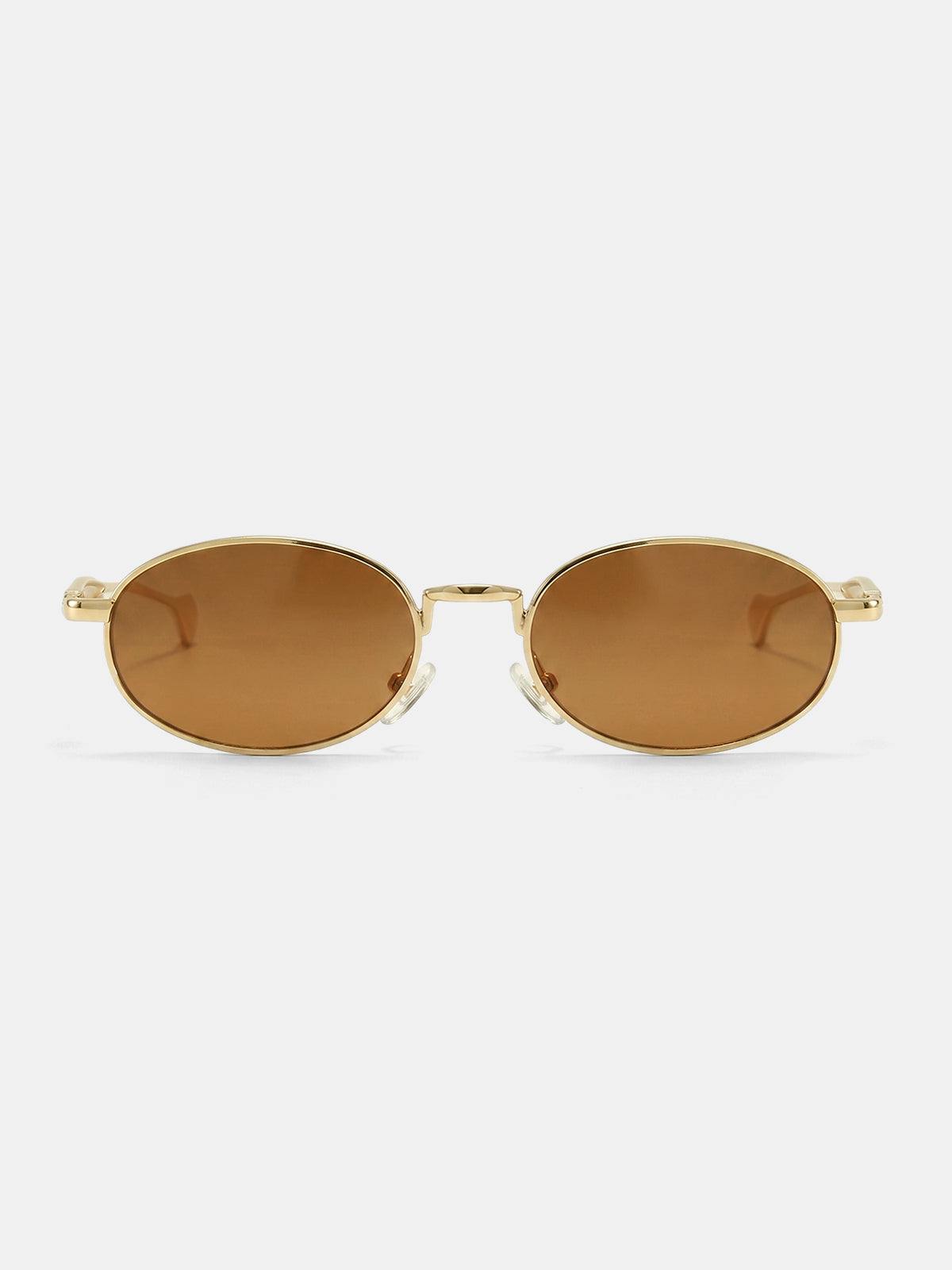 Retro Oval Metal Sunglasses Vintage Inspired Unisex Style