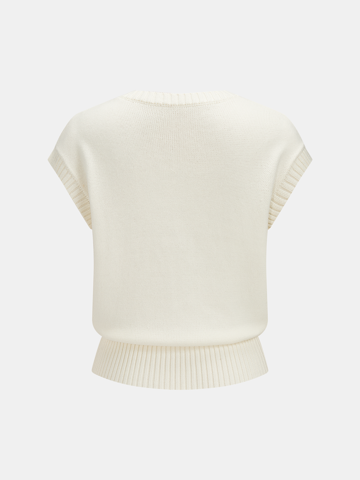 Napoleon Metal Detail Slim Fit Crew Neck Knit Top Sweater