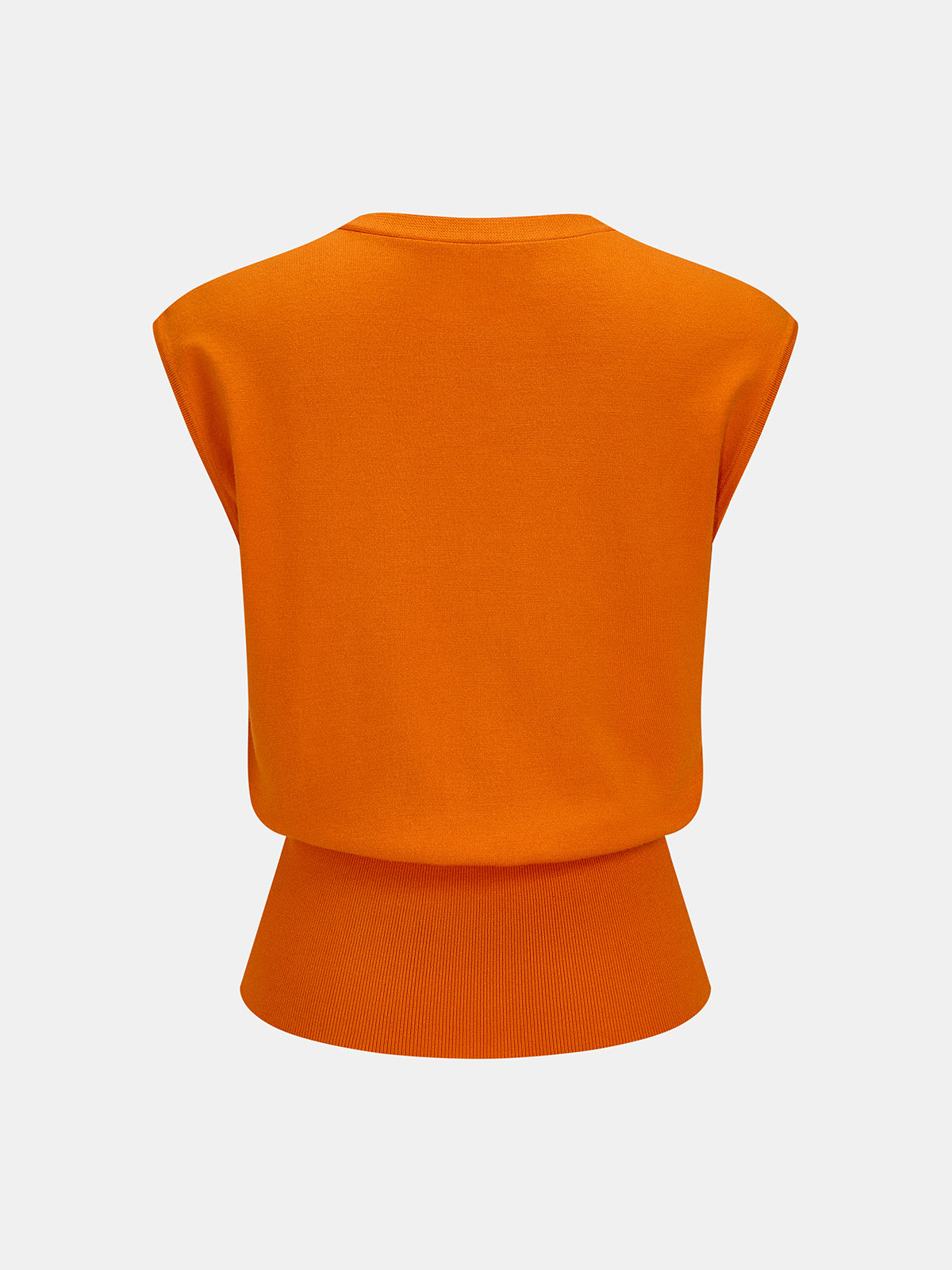 3D Floral Appliqué Knit Vest for Women Casual Spring Wear