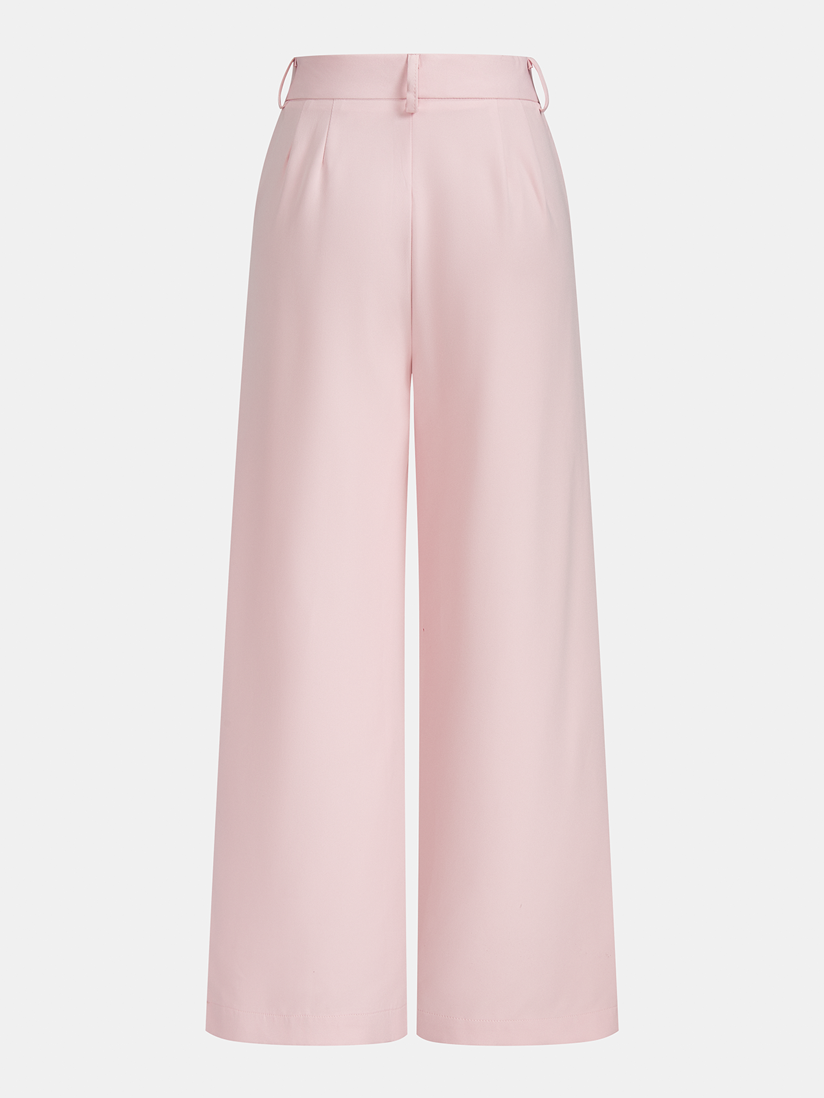 Tailored Crop Vest & Wide-Leg Pants Set for Women Summer Chic