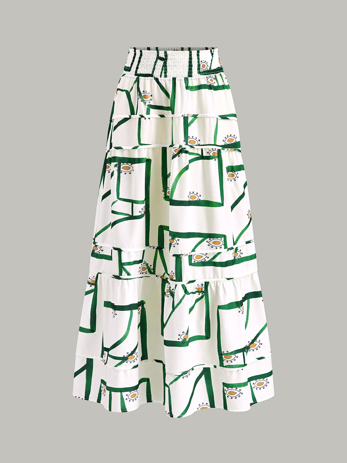 Front Tie Cami Top With Floral Tiered Skirt Set for Women Summer Fashion