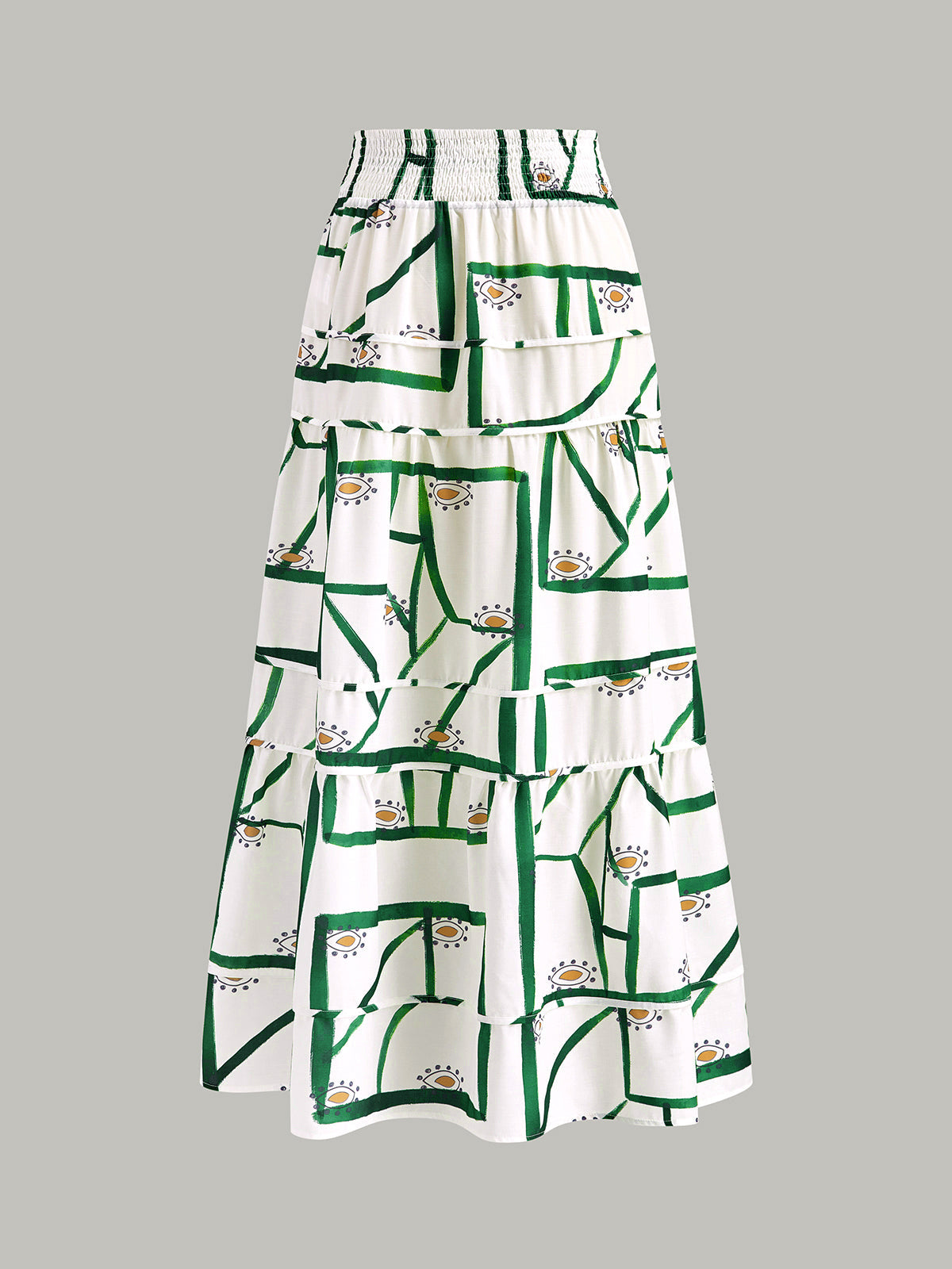 Front Tie Cami Top With Floral Tiered Skirt Set for Women Summer Fashion