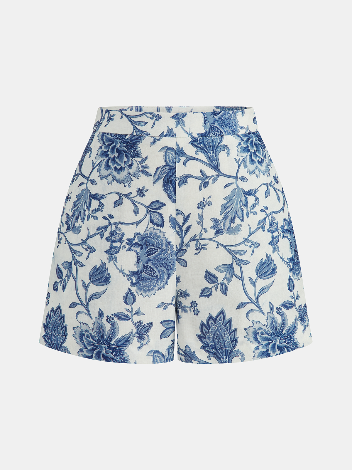 Floral Print Cropped Cami Top & Shorts Set for Women Summer Casual